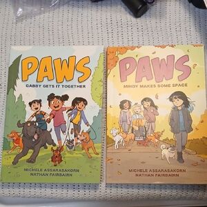 PAWS Graphic Novel Set - Colorful Illustrated Books For Ages 8-12